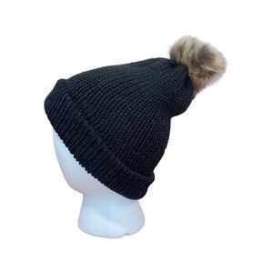 Handmade Knit Winter Stocking Cap Beanie Hat